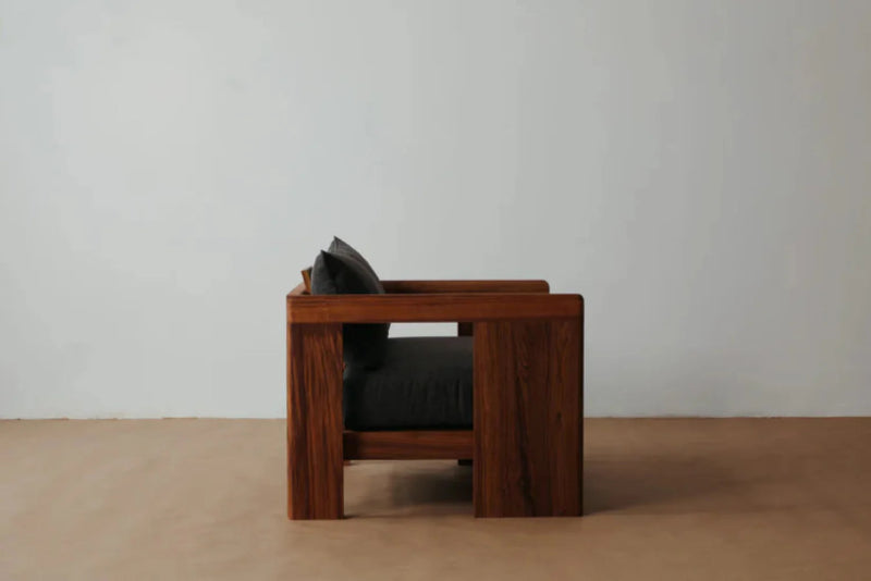 Handmade Designer Low Sitting Lounge Chair Lounge Chair - Bone Inlay Furnitures