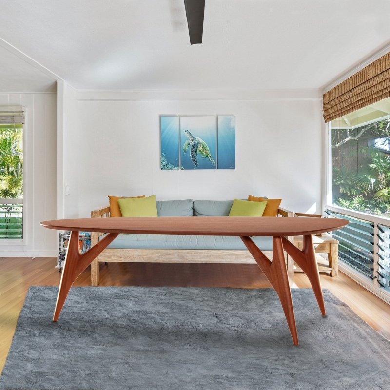 Handmade Designer Natual Wooden Brown Dining and Kitchen table Dining Table - Bone Inlay Furnitures