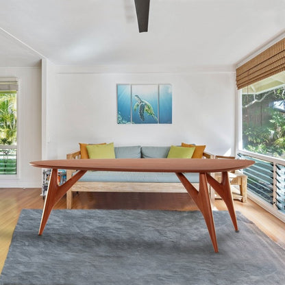 Handmade Designer Natual Wooden Brown Dining and Kitchen table Dining Table - Bone Inlay Furnitures