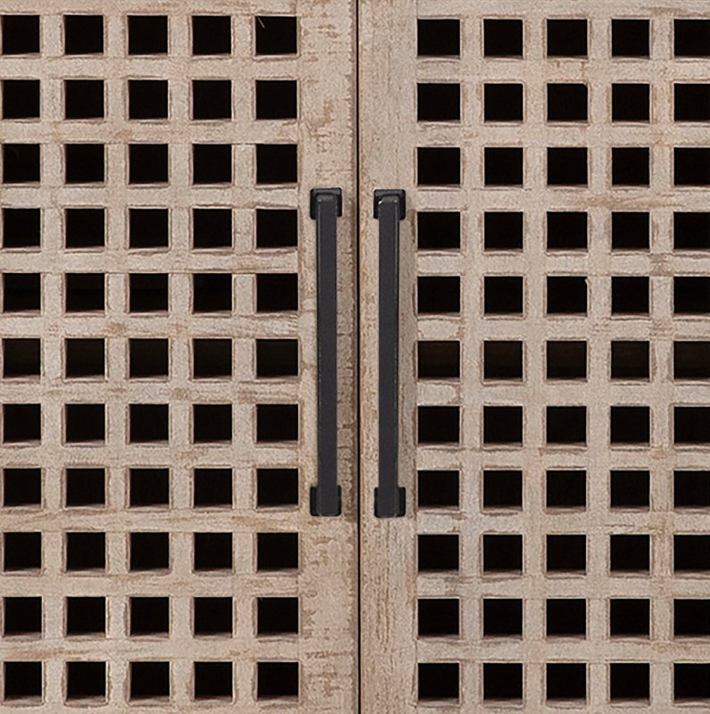 Handmade Designer Natural Color Wooden Six Door Sideboard Buffet Buffet & Sideboard - Bone Inlay Furnitures