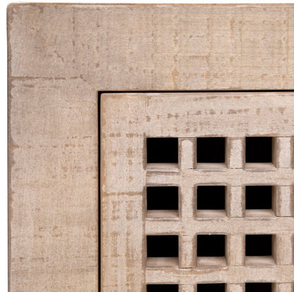 Handmade Designer Natural Color Wooden Six Door Sideboard Buffet Buffet & Sideboard - Bone Inlay Furnitures