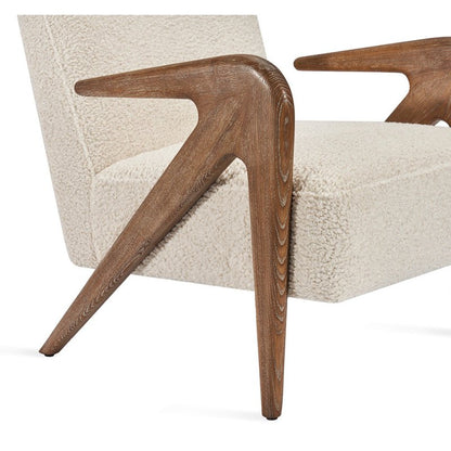 Handmade Designer Upholstered Lounge Armchair Chair - Bone Inlay Furnitures