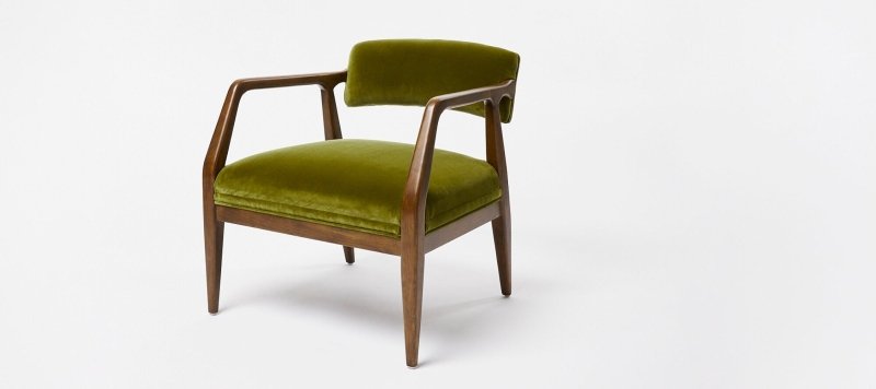 Handmade Designer Wood Armchair Chair - Bone Inlay Furnitures