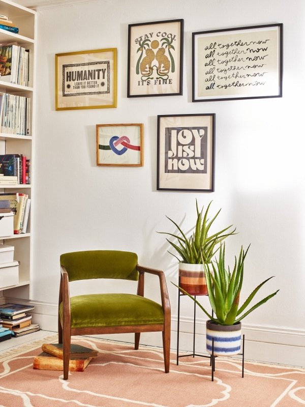 Handmade Designer Wood Armchair Chair - Bone Inlay Furnitures