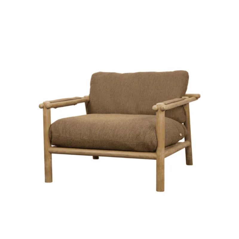 Handmade Designer Wooden Lounge Outdoor Chair Outdoor Lounge Chair - Bone Inlay Furnitures