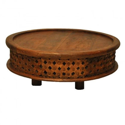 Handmade Hand Carved Coffee Table | Wooden Conversion table With legs Coffee Table - Bone Inlay Furnitures
