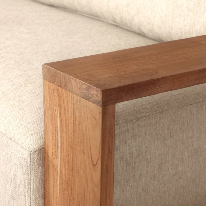 Handmade Natural Wooden Outdoor Sofa Sofa - Bone Inlay Furnitures