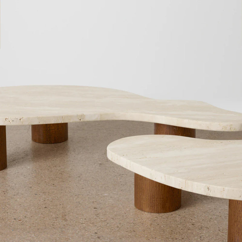 Handmade Solid Wood Nestle Coffee Table Coffee Table - Bone Inlay Furnitures