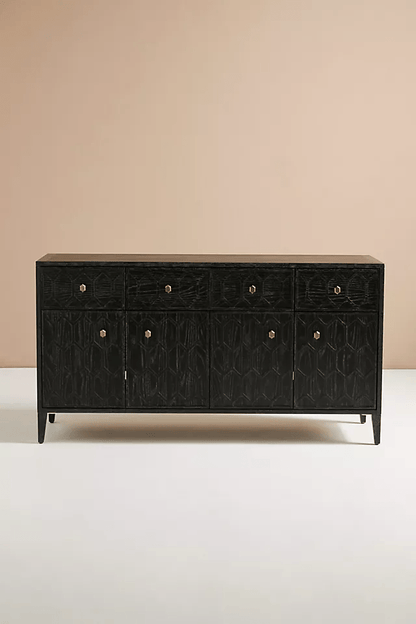 Handmade Textured Trellis Buffet