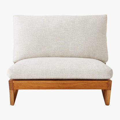 Handmade Wooden Sunset Outdoor Lounge Chair Lounge Chair - Bone Inlay Furnitures