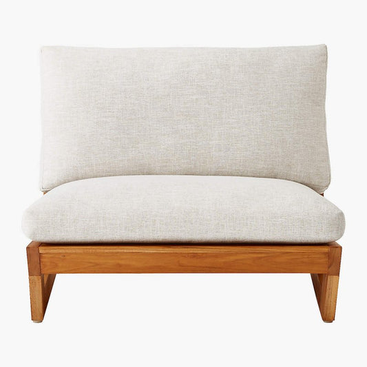 Handmade Wooden Sunset Outdoor Lounge Chair Lounge Chair - Bone Inlay Furnitures