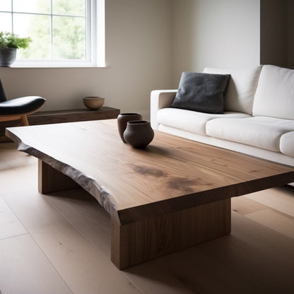 Slab Organic Shape Coffee Table
