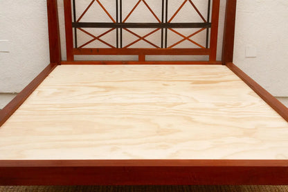  Cottage Style Solid wood Poster Bed 