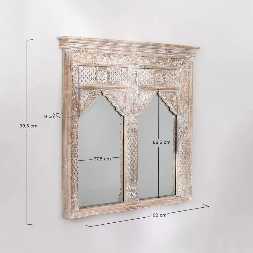 Vintage Wooden Wall Mirror Frame