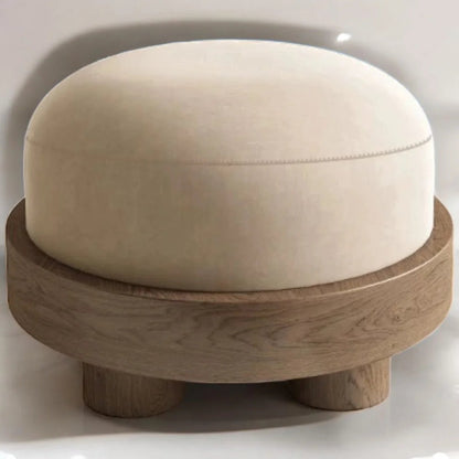 Minimalist Ottoman - Wood - Green - Gray - 4 Styles Available Ottoman - Bone Inlay Furnitures