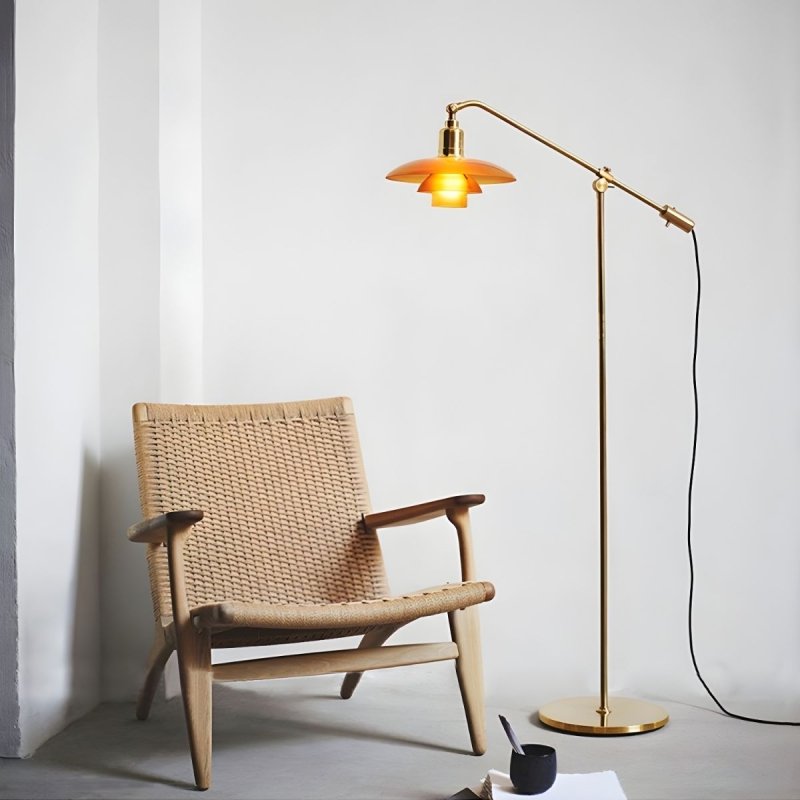 Modern Danish design Coastal Lounge Chair | Japandi Outdoor Patio Lounge Arm Chair by Hans Wegner Chair - Bone Inlay Furnitures