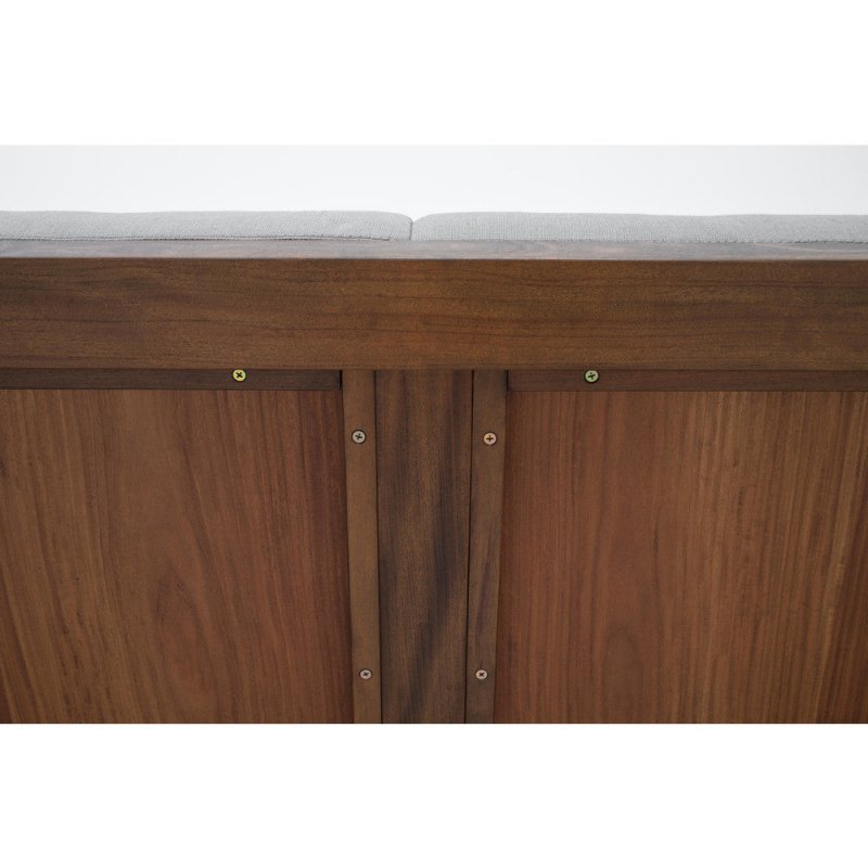 Modern Designer Wooden Lounge Arm Sofa With Upholstery Sofa - Bone Inlay Furnitures