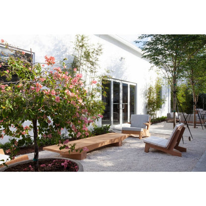 Modern Designer Wooden Lounge Armchair With Upholstery chair - Bone Inlay Furnitures