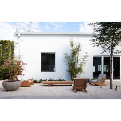 Modern Designer Wooden Lounge Armchair With Upholstery chair - Bone Inlay Furnitures