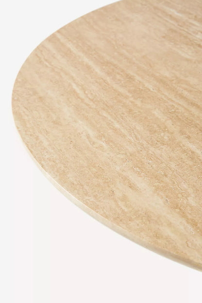 Modern Handmade Indian Design Solid Wood Round Coffee Table Coffee Table - Bone Inlay Furnitures