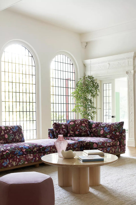 Modern Handmade Indian Design Solid Wood Round Coffee Table Coffee Table - Bone Inlay Furnitures