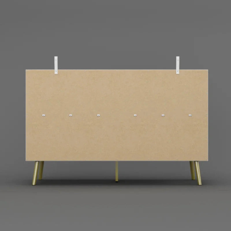 Modern Wooden Designer Handmade Chest Of drawer with Metal Legs chest of drawers - Bone Inlay Furnitures