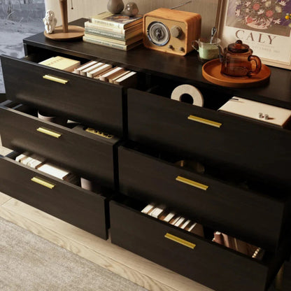 Modern Wooden Designer Handmade Chest Of drawer with Metal Legs chest of drawers - Bone Inlay Furnitures