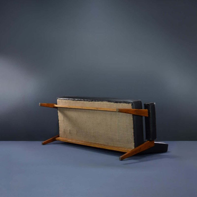 Pierre Jeanneret Handmade Designer Sofa Sofa - Bone Inlay Furnitures