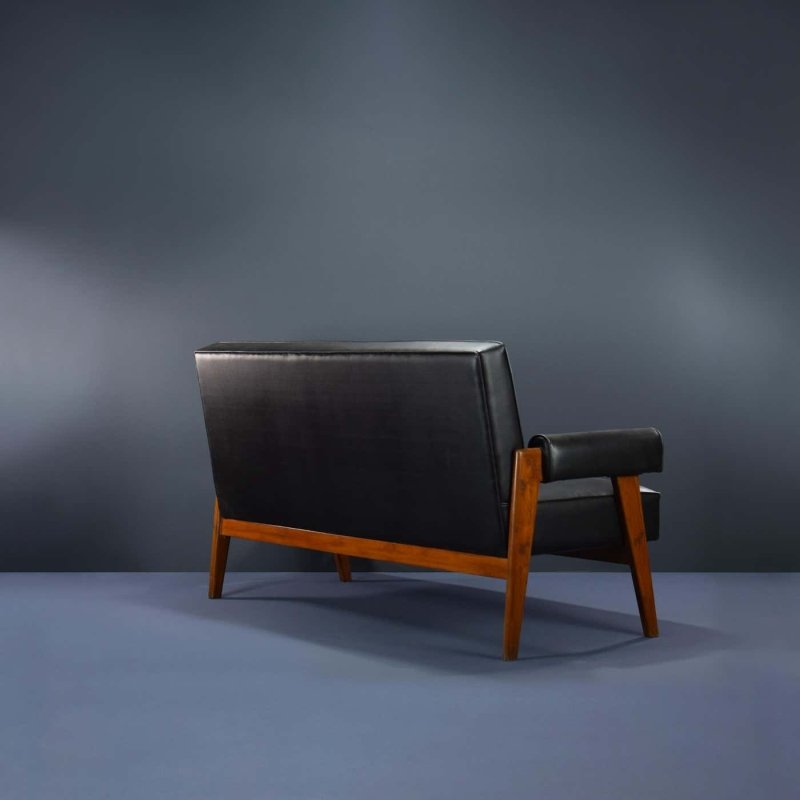 Pierre Jeanneret Handmade Designer Sofa Sofa - Bone Inlay Furnitures