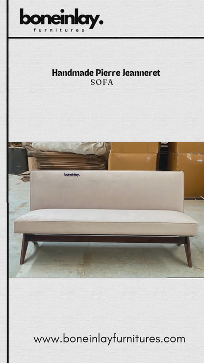 Handmade Pierre Jeanneret Sofa