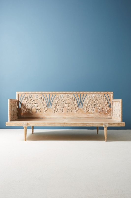 Bone Inlay Furnitures Lovella Daybed - Thumbnail 5
