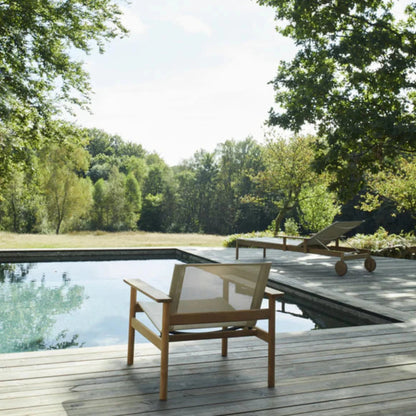 Unique Designer Handmade Outdoor Lounge Chair Lounge Chair - Bone Inlay Furnitures