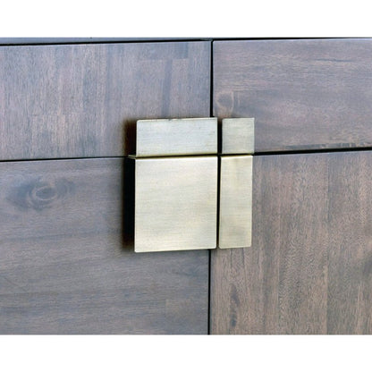 Unique Embossed Metal Sideboard | Drawers And Doors Storage Buffet & Sideboard - Bone Inlay Furnitures