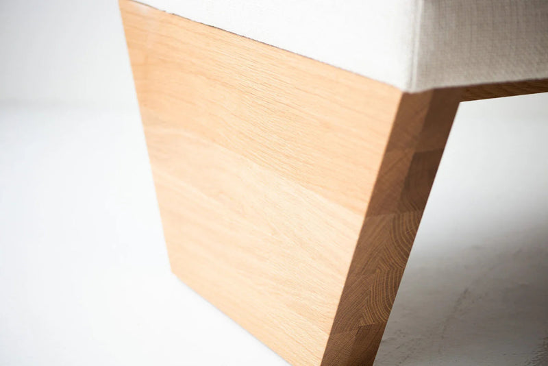 Unique Handmade Modern Lotus Upholstered Wooden Side Chair Chair - Bone Inlay Furnitures