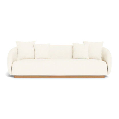 Wooden Designer Handmade Outdoor Three Seat Sofa Sofa - Bone Inlay Furnitures