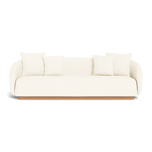 Wooden Designer Handmade Outdoor Three Seat Sofa Sofa - Bone Inlay Furnitures