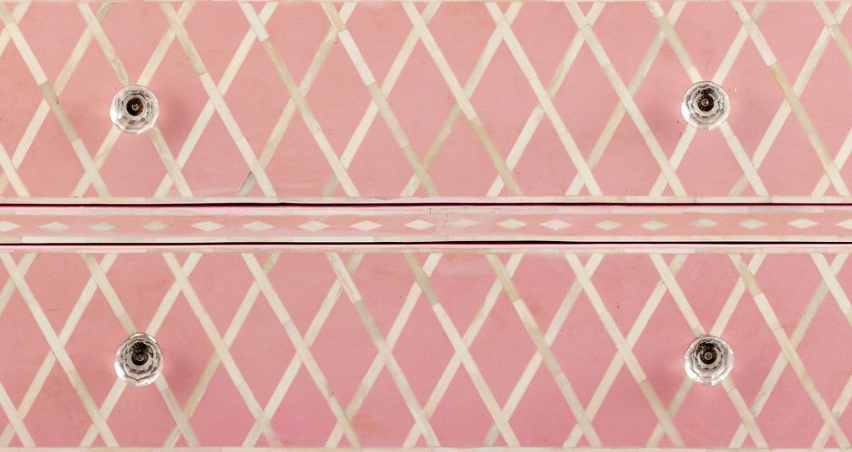 pink bone inlay dresser Buy 7 Drawer Narrow Chest
