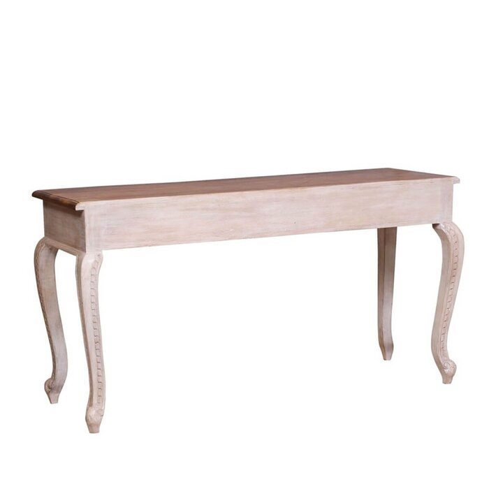 Hand-carved Antique Console Table | Handmade Solid Wooden Work Desk console table - Bone Inlay Furnitures