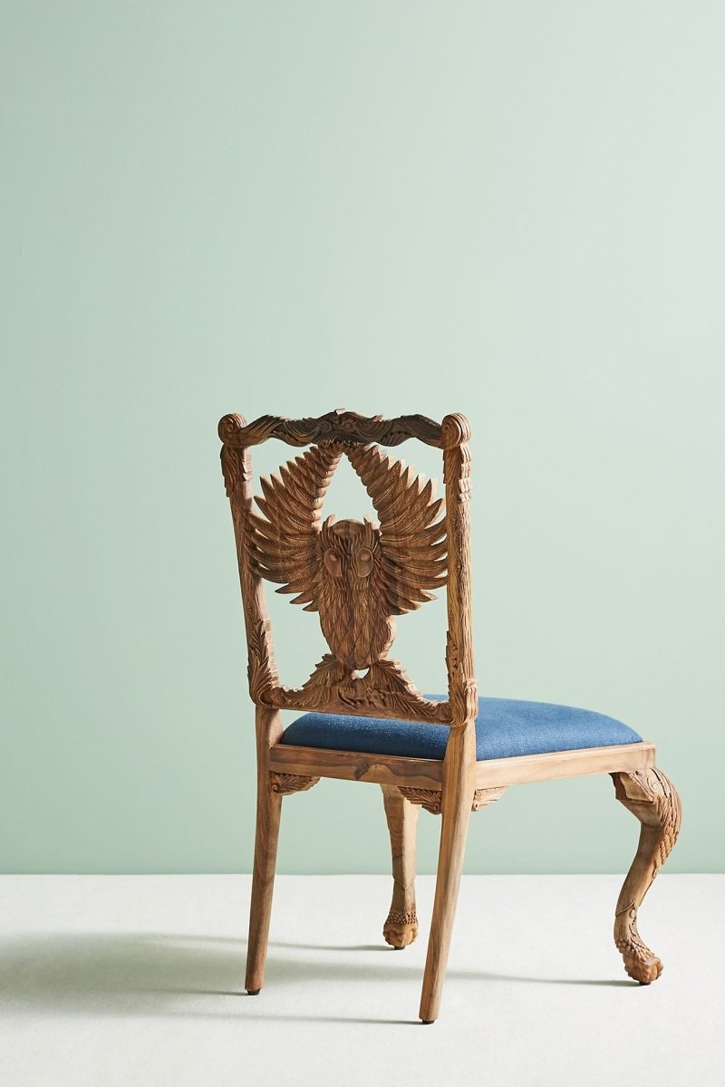 Handmade Owl Dining Chair