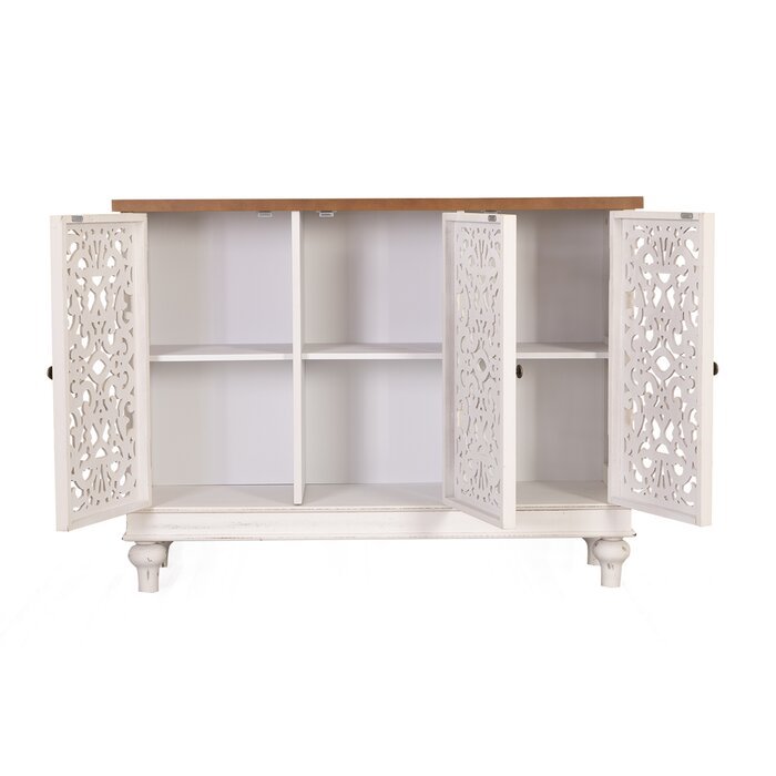 Cabinet in white color