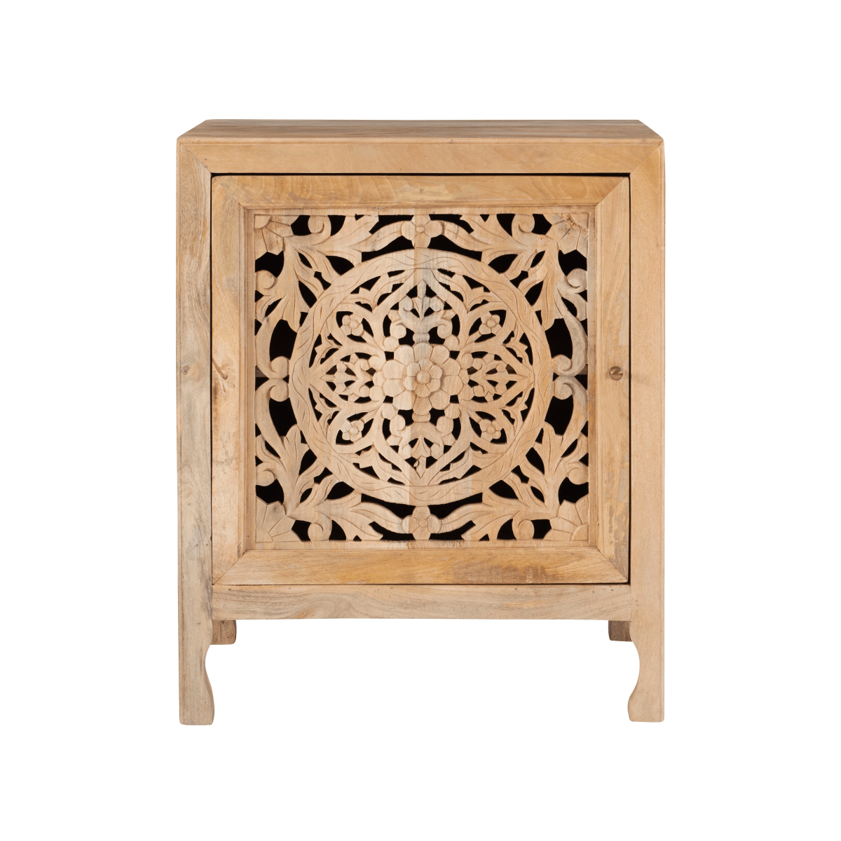 Hand Carved Wooden Cabinet | Handmade Indian Design Cabinetry Furniture Cabinet - Bone Inlay Furnitures