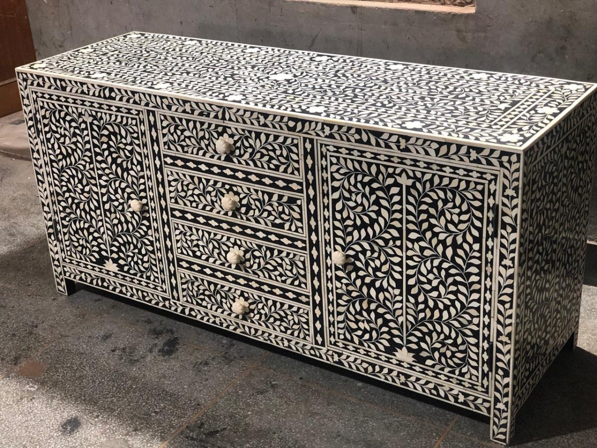 Traditional Indian Bone Inlay Furniture | Handcrafted Masterpieces ...