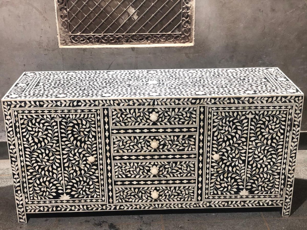 Traditional Indian Bone Inlay Furniture | Handcrafted Masterpieces ...