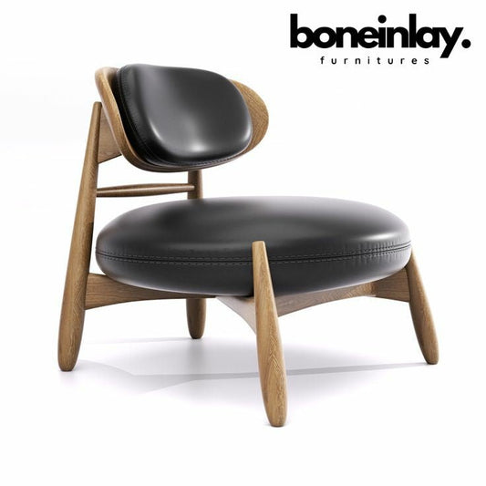 Stunning Comfy Wooden Design Chair | Exclusive GOTA Chair Chair - Bone Inlay Furnitures